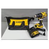 Dewalt 20v Cordless Drill W/ Charger & Bag
