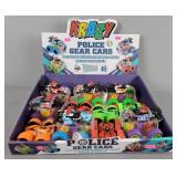 Lot Of Krazy Colorful Gear 4wd Police Cars