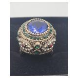 Turkish Style Sparkling Ring Sz 10