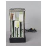 Art Glass Tulip Decorative Accent Lamp
