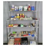 Painting Supplies & More- Rack Not Included