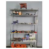 Lot Of Silver Plate Items- Rack Not Included