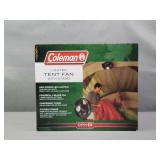 Coleman Lighted Tent Fan W/ Stand In Box