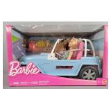 Barbie Jeep Playset - 1 Jeep, 2 Dolls
