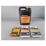 4x The Bid Chain Saw Chain & Bar Oil