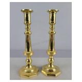 Set Of 13" Brass Candlesticks
