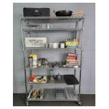 Kitchen Items Lot - Rack Not Included