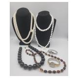 Vintage Jewelry Necklaces And Watches