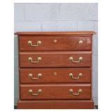 Solid Wood 2 Drawer Hanging File Cabinet