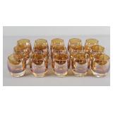 14 Pc Mikasa Glass Candle Holders