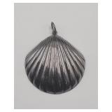 Sterling Silver Shell Pendant 11.5g