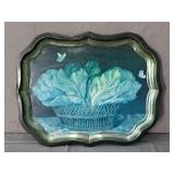 Ian Logan Of London Painted Metal Serving Tray