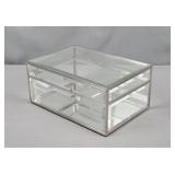 Glass & Mirror Dresser Box