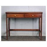 Carolina Furn Solid Wood 2 Drawer Desk