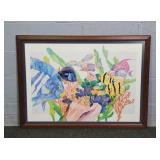 John Martin Jensen Tropical Fish& Coral Reef Print