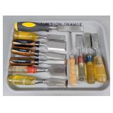 Lot Of Assorted Wood Chisels