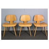 3x Bid Alphaville Design Vintage Molded Chairs