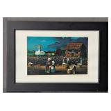 Signed Barbara Smith Muscutt Storm A Comin Print