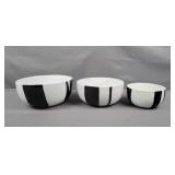 3 Pc Dkny Lenox Moxing Bowl Set Nesting
