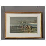 B Chumley Nighttime Ice Skaters Print