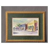 Judy Bolton Jarrett Chapins Rainbow Row Print