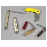 6x Bid Assorted Pocket Knives