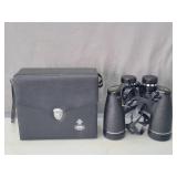 Vintage 7 X 50 Bright View Binoculars W/case