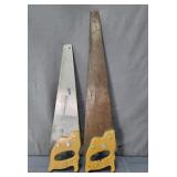 2x The Bid Disston Handsaw