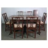 7 Pc Set Chervan Vintage Duncan Phyfe Style Table