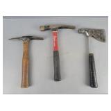 3x The Bid Assorted Hatchet And Hammers