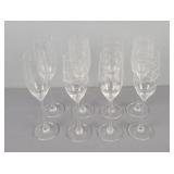 8 Pc Lot Mikasa Stemware