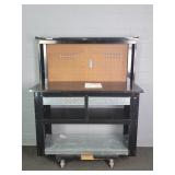 Husky Heavy Duty Metal Workbench W/ Pegboard
