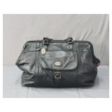 Fossil Leather Weekender Bag
