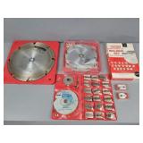 Lot Of Craftsman Saw Blades & Accessories