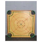 Merdel Game Mfg Mid Century Carrom Board