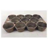 Griswald Cast Iron Muffin Pan
