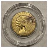 1912 Indian Head $2.5 Gold