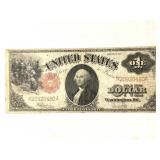1917 Large Size $1 Note