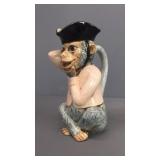Monkey Figure Pitcher