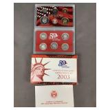 2003 Silver Us Proof Set