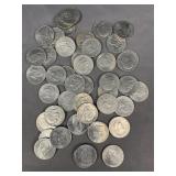 Lot Of 44 Eisenhower Dollars