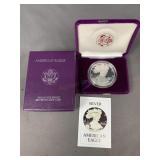 1986 Proof Silver Eagle In Box