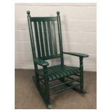 Wood Green Rocking Chair