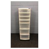 7 Drawer Plastic Storage Unit