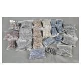 Stone Cubed Beads For Jewelry Making.