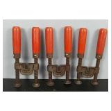 3x Wetzler 99-1 Veneer Clamps