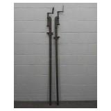 2x 60" Bar Clamps