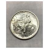 1925 Stone Mountain Silver Half Dollar Bu