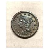 1853 Large Cent - High Grade Brown