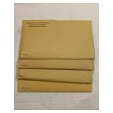 4x Unopened Silver Proof Sets 1961, 62, 63, 64